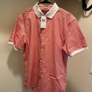 Michael Kors Short Sleeve Button Down Shirt